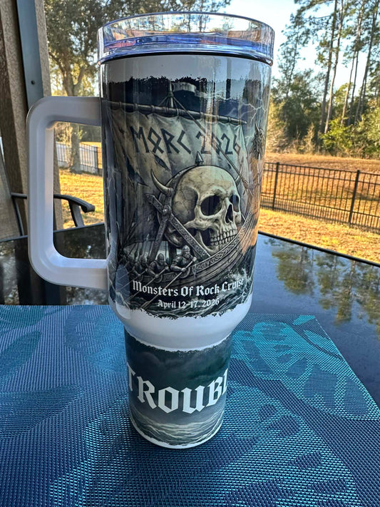 40oz Monsters of Rock Cruise Personalized Tumbler
