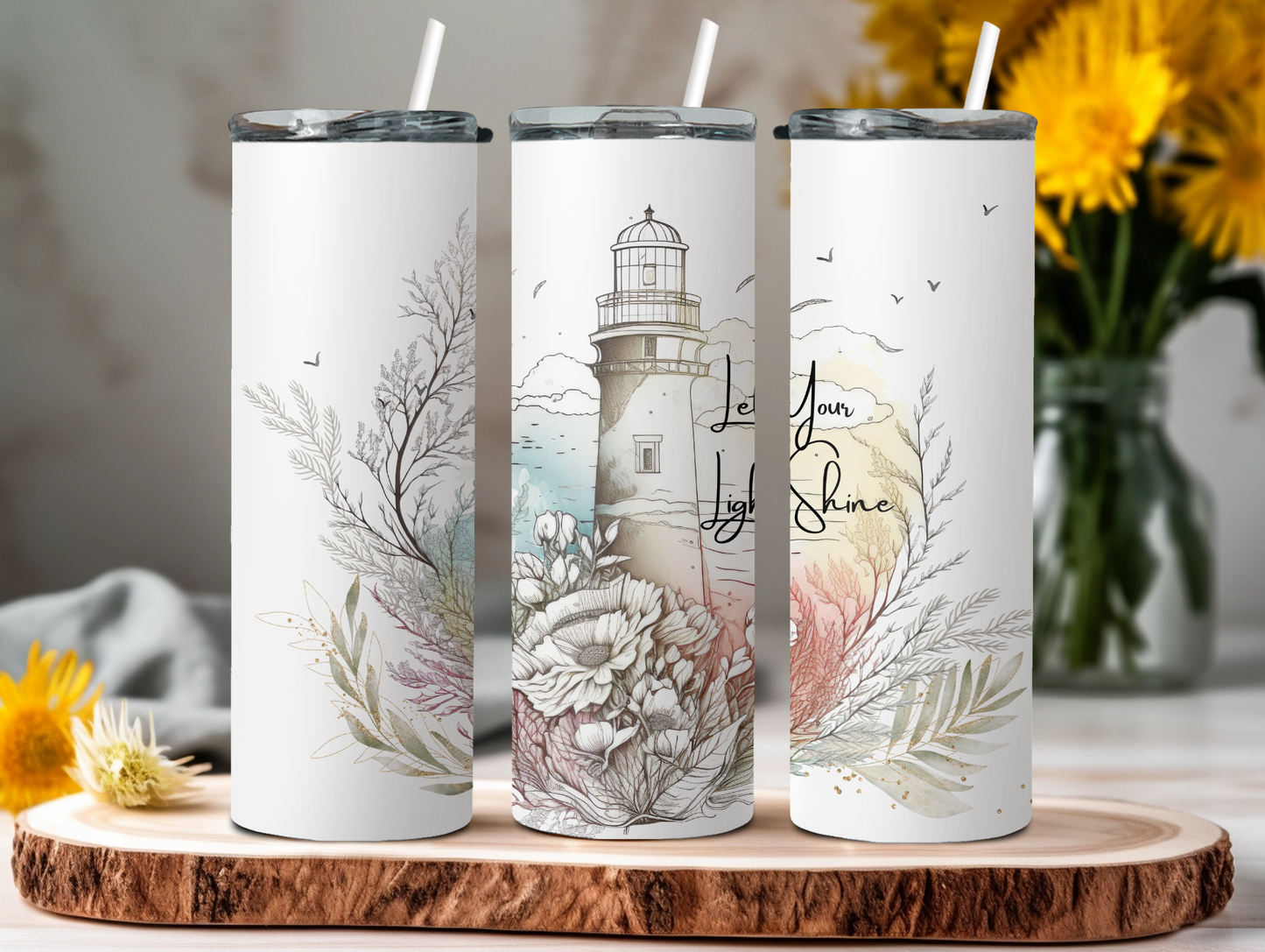 Let Your Light Shine 20oz Tumbler