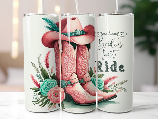 Bride's Last Ride 20oz Tumbler