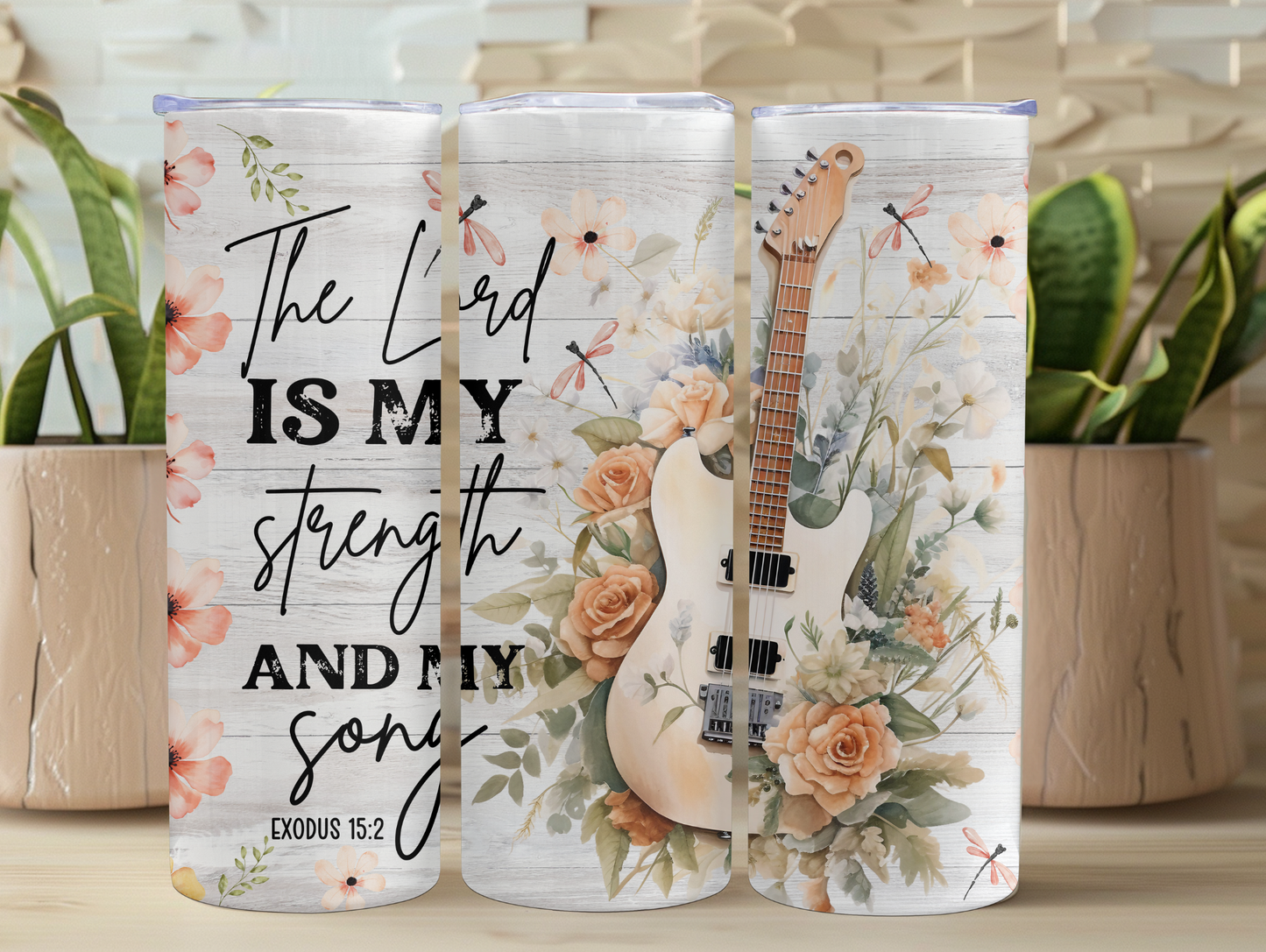 The Lord Is My Strength and My Song 20oz Tumbler