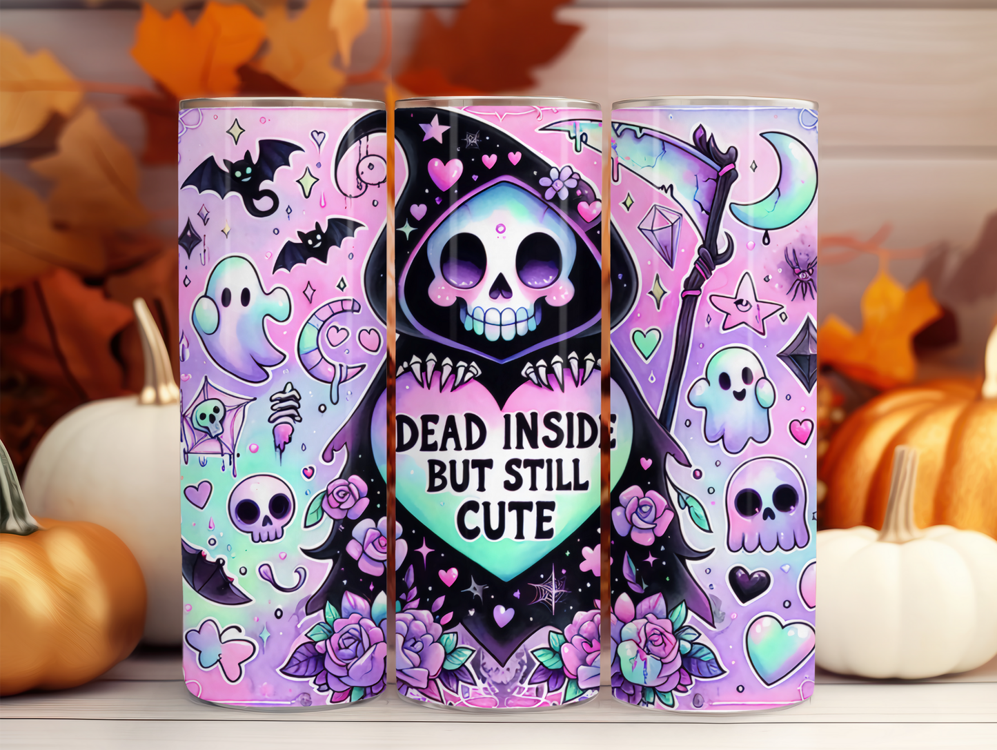 Dead Inside But Still Cute 20oz Tumbler