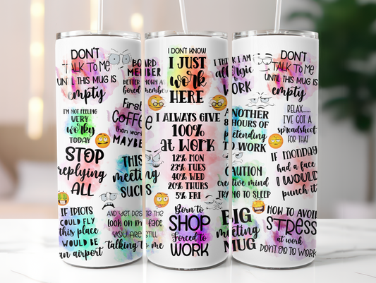 Workplace Funnies 20oz Tumbler