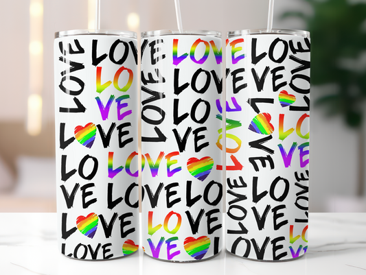 Pride Love 20oz Tumbler