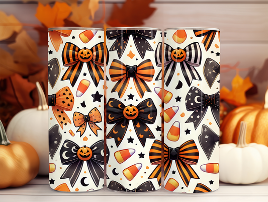 Cute Halloween Bows 20oz Tumbler