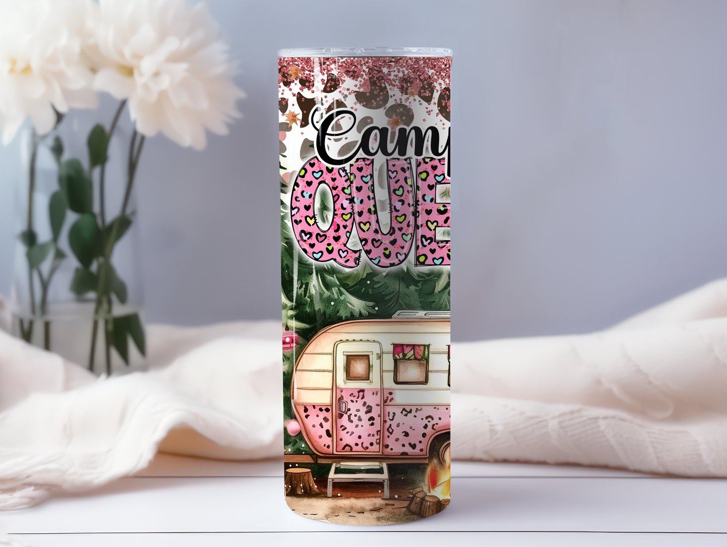 Camping Queen 20oz Tumbler
