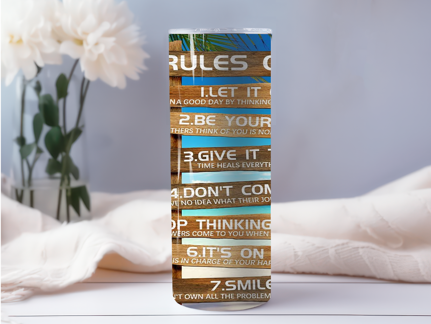 7 Rules Of Life 20oz Tumbler