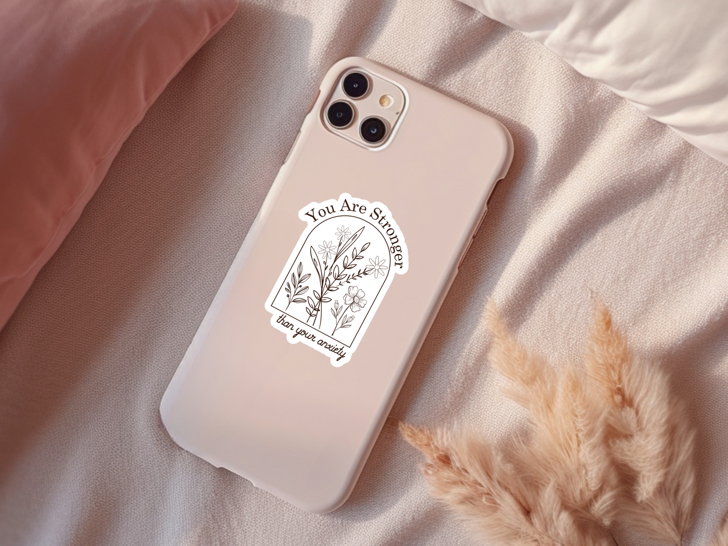 You Are Stronger Than Your Anxiety Sticker