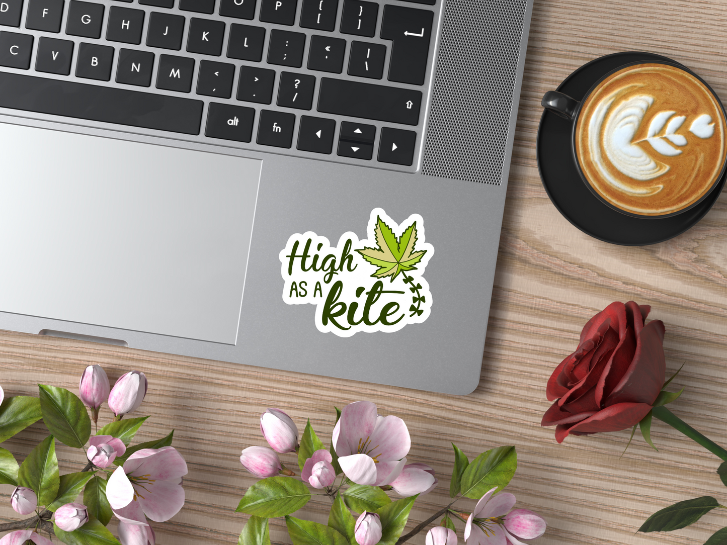 High As A Kite Sticker