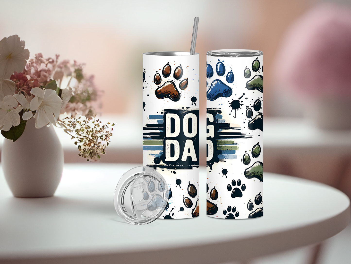 Dog Dad 20oz Tumbler