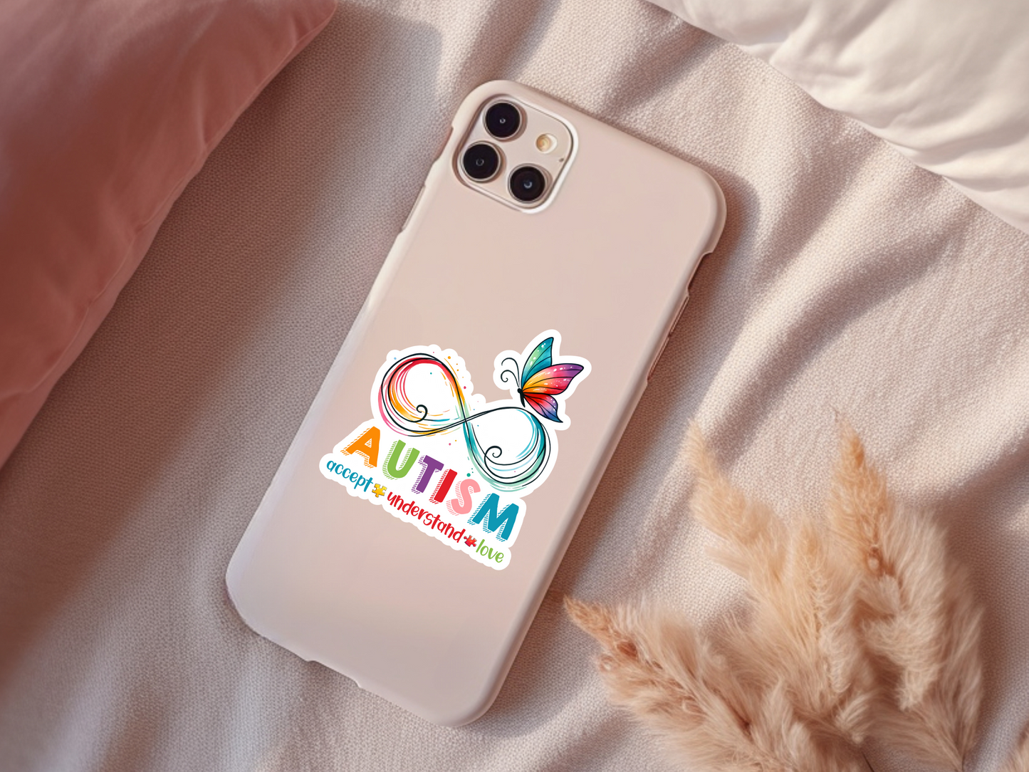 Autism Infinity Circle Sticker