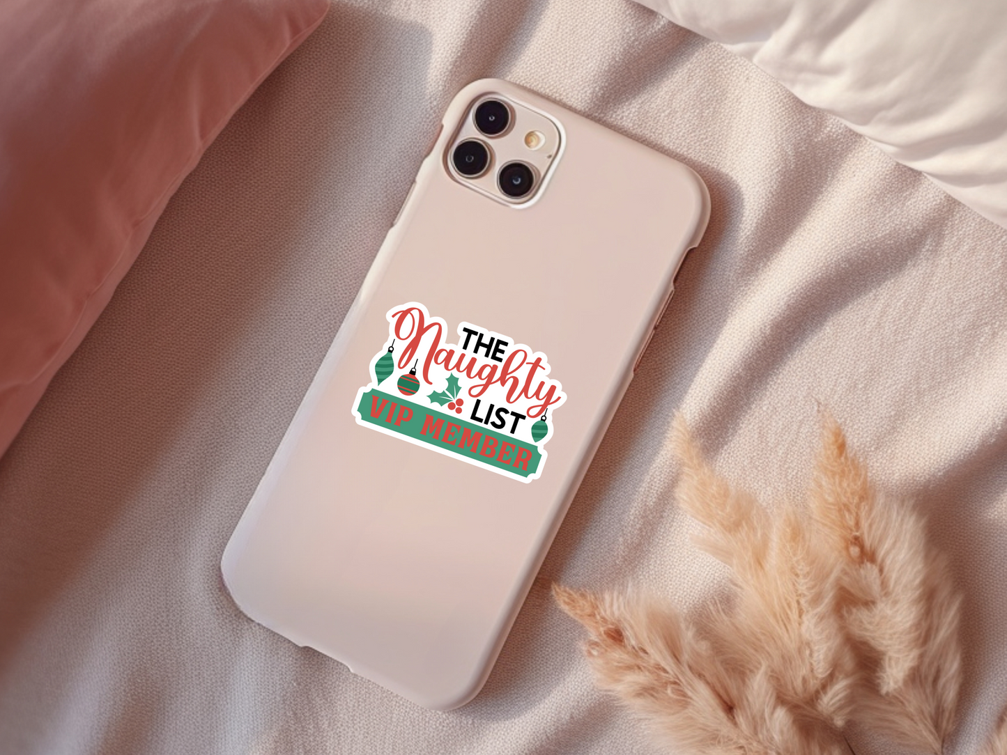 Naughty List VIP Member Sticker