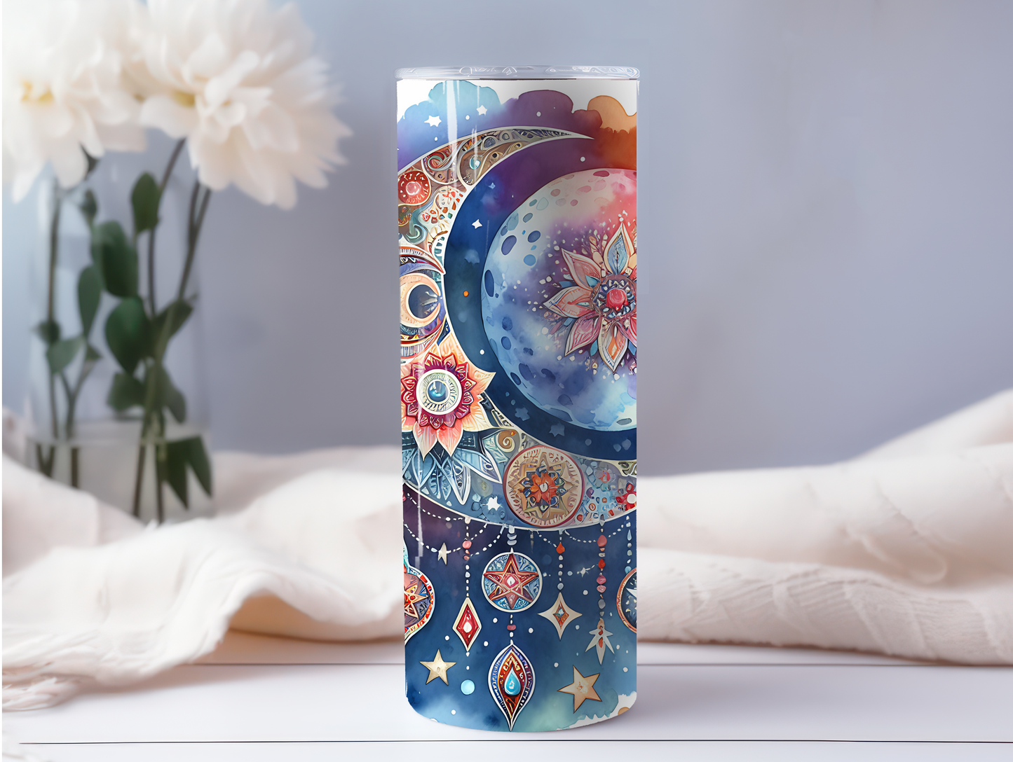 Watercolor Celestial 20oz Tumbler