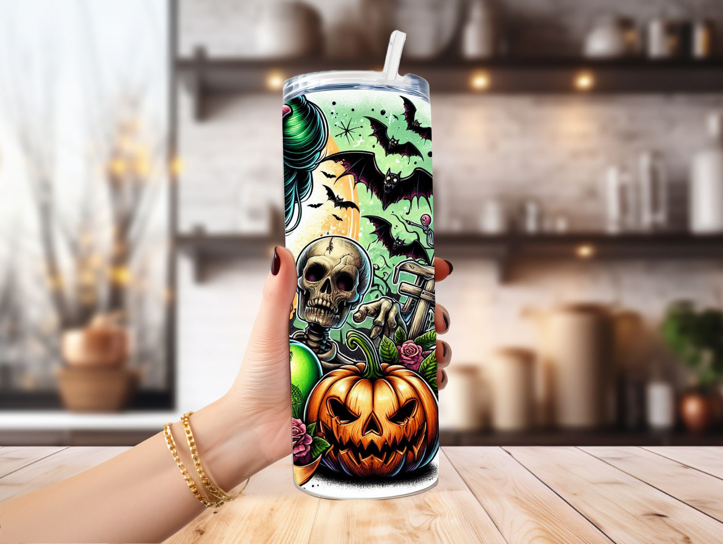 Halloween Mombie 20oz Tumbler