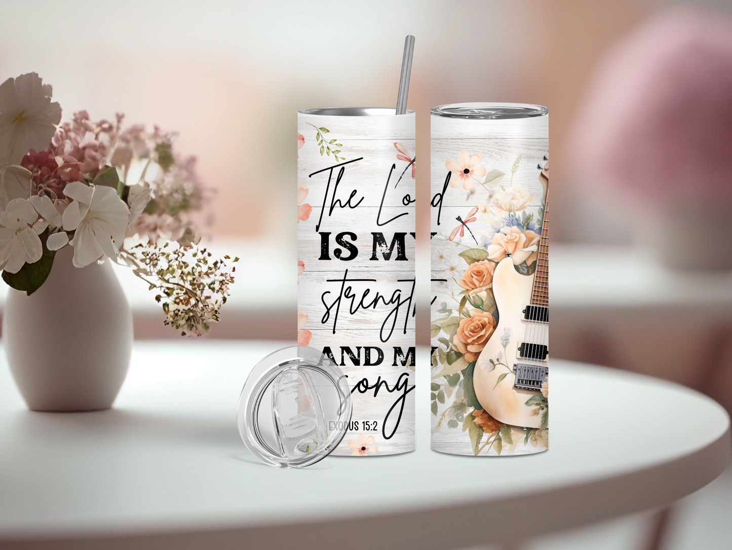 The Lord Is My Strength and My Song 20oz Tumbler