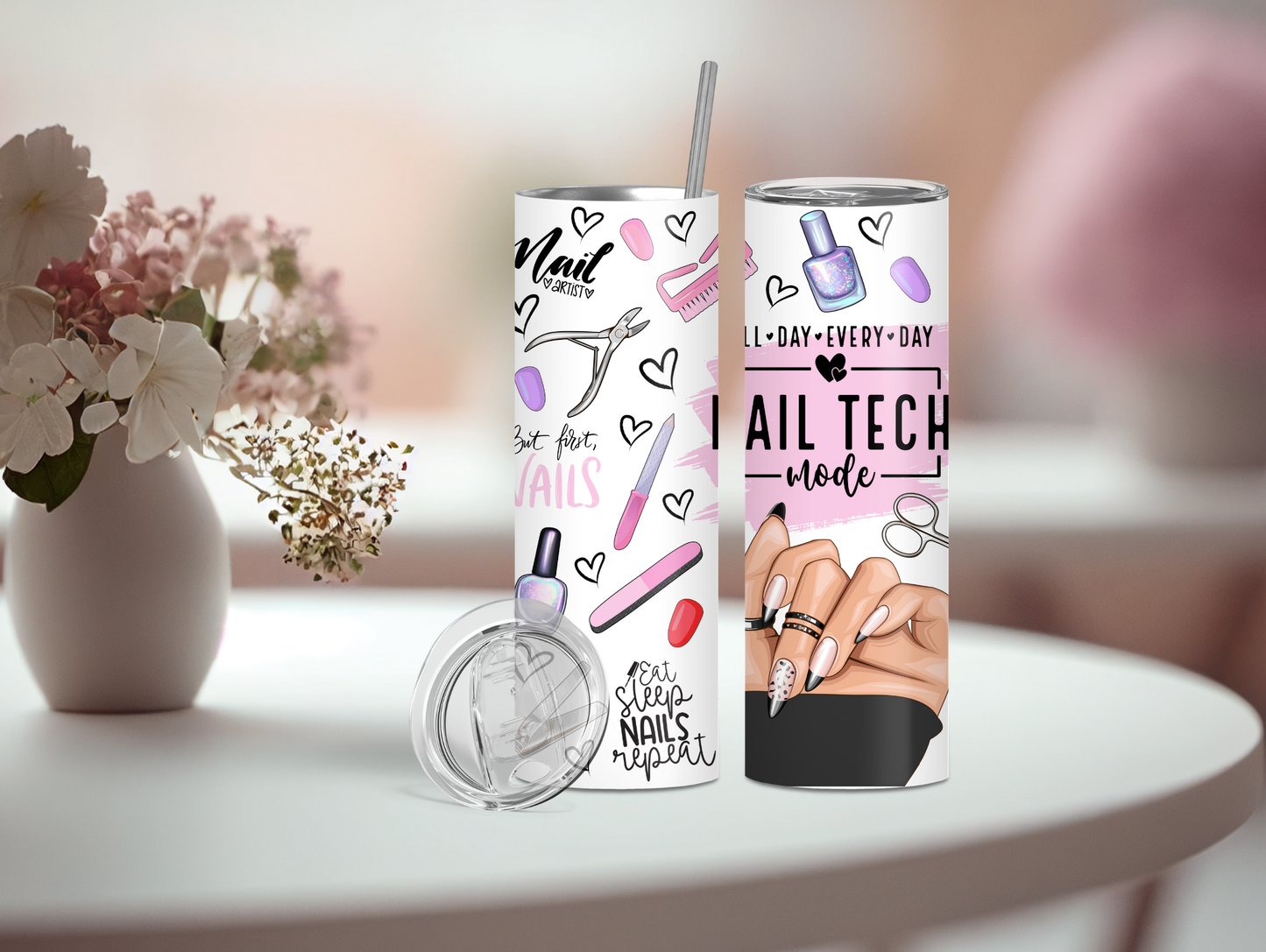 Nail Tech 20oz Tumbler