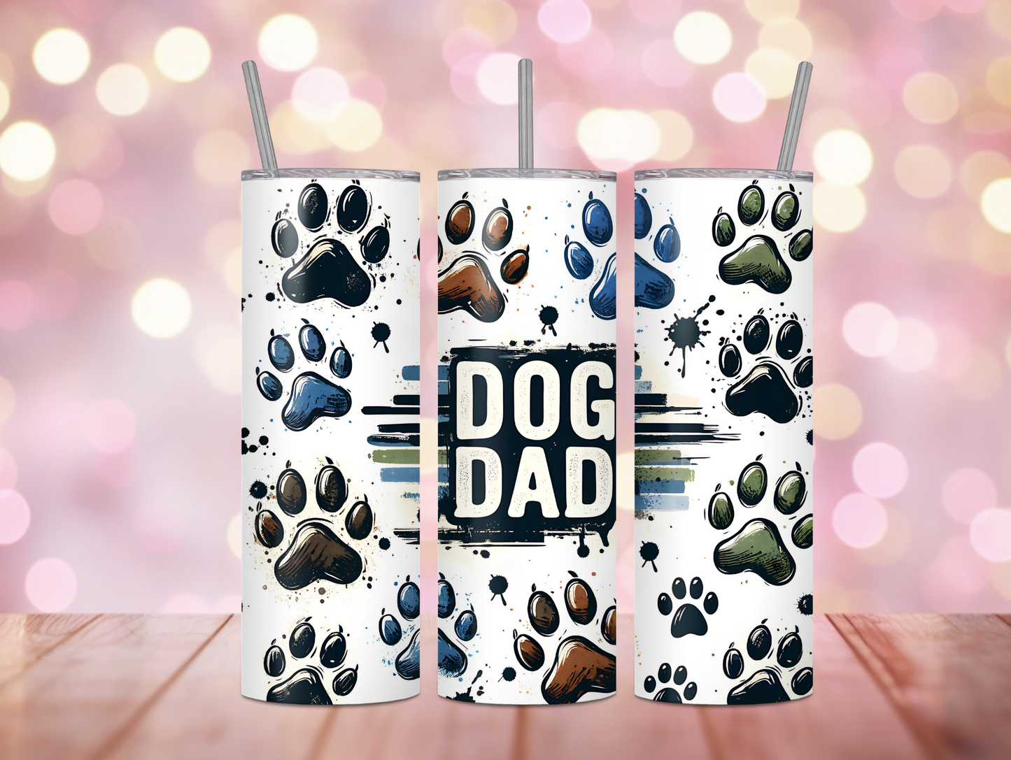 Dog Dad 20oz Tumbler