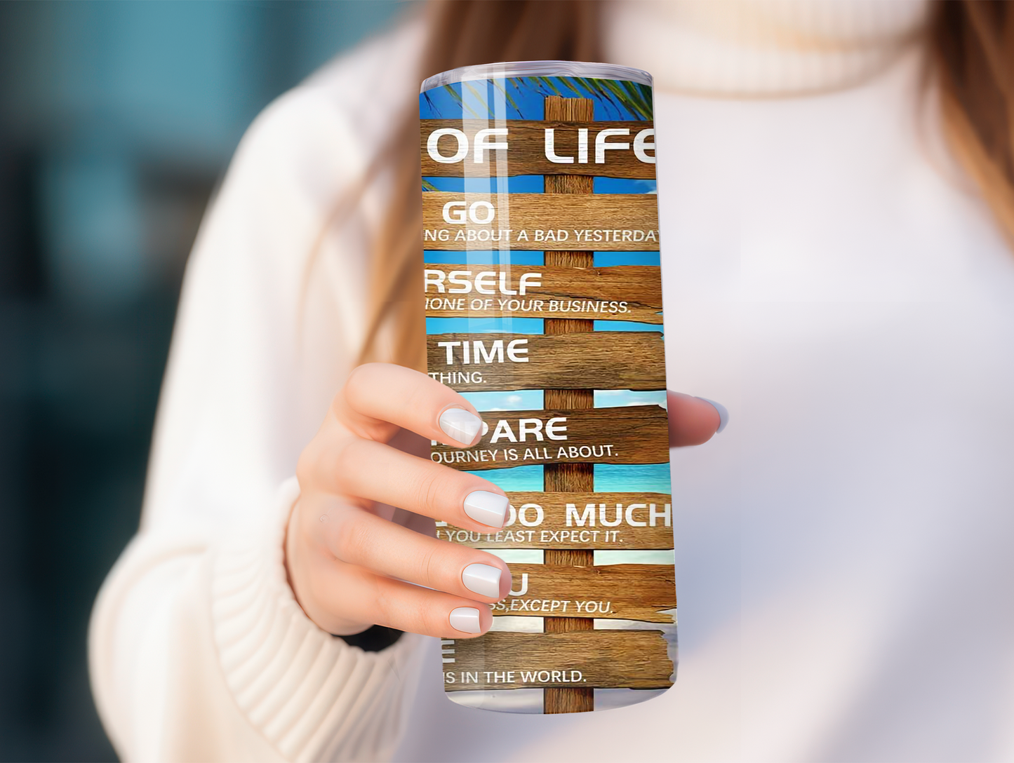 7 Rules Of Life 20oz Tumbler
