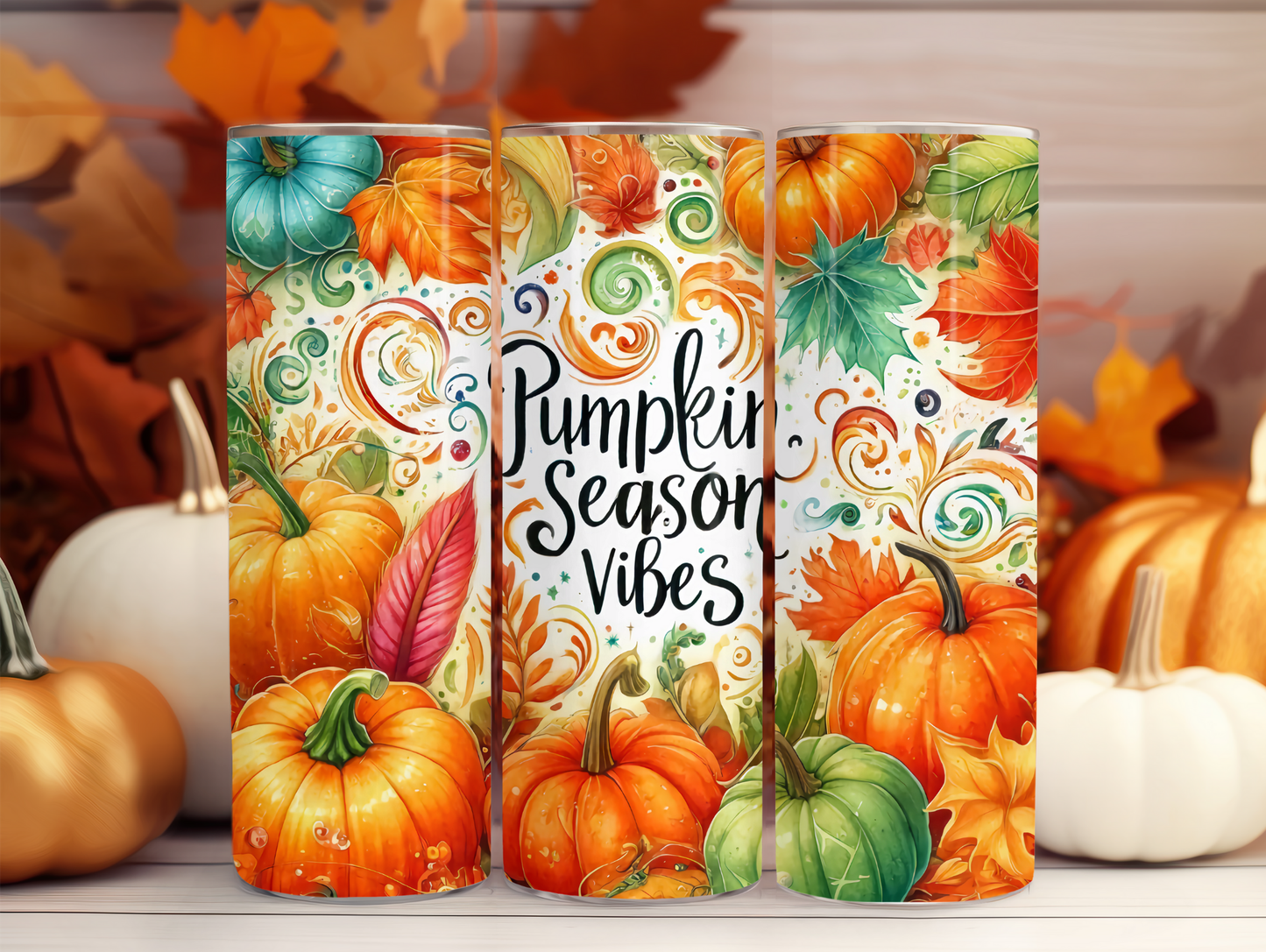 Pumpkin Season Vibes 20oz Tumbler