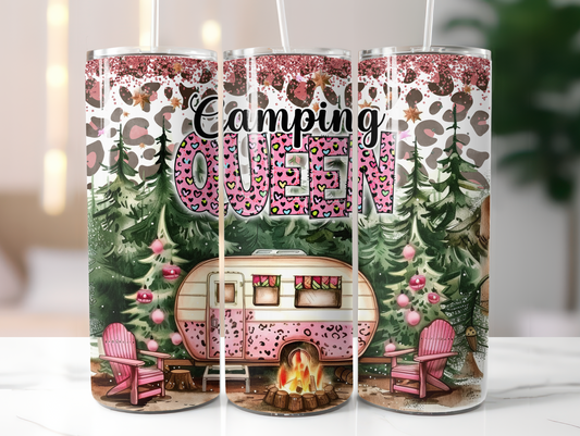 Camping Queen 20oz Tumbler