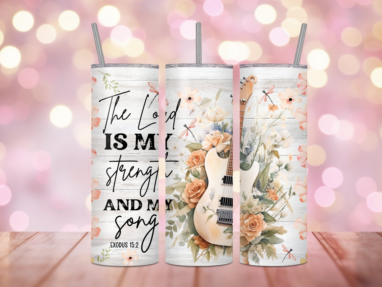 The Lord Is My Strength and My Song 20oz Tumbler