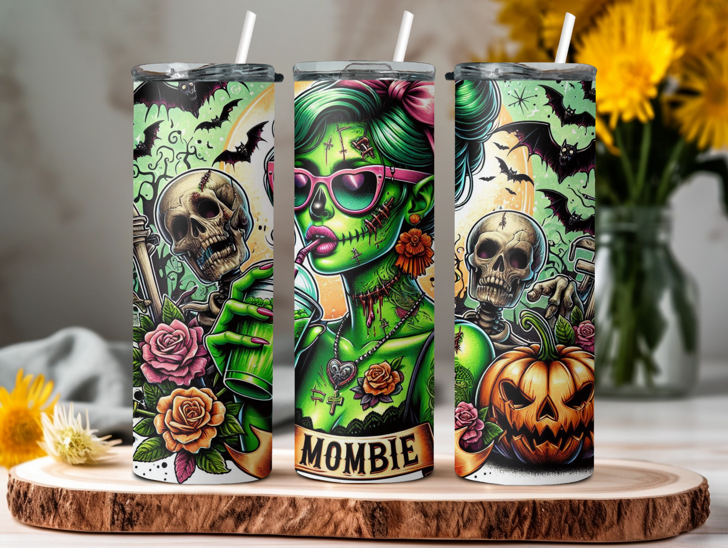 Halloween Mombie 20oz Tumbler