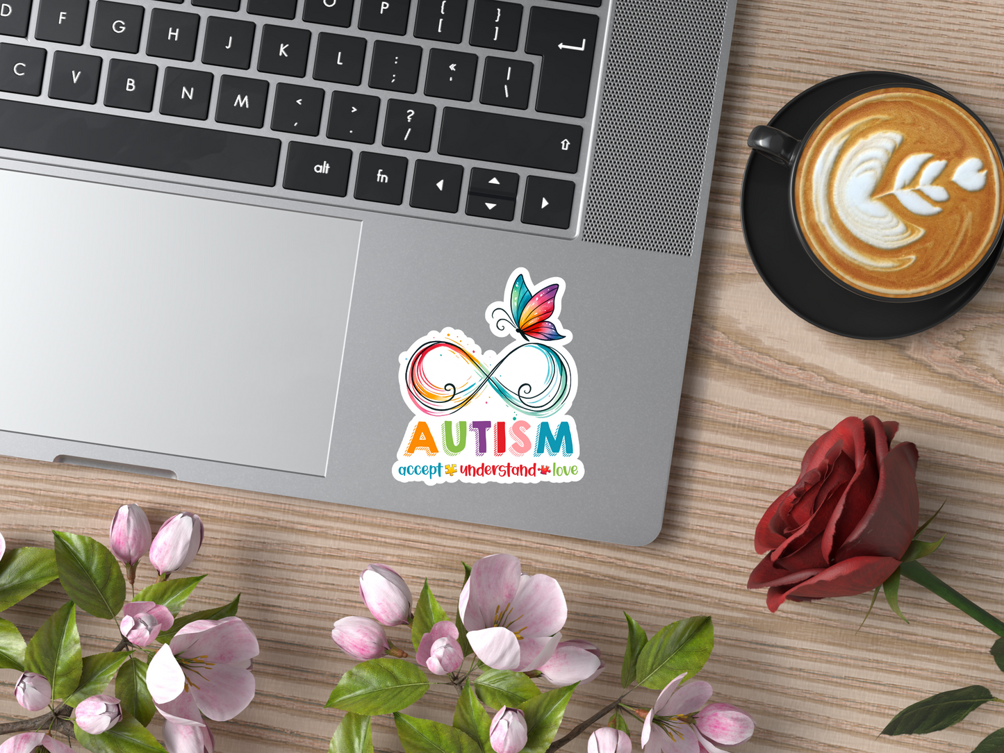 Autism Infinity Circle Sticker