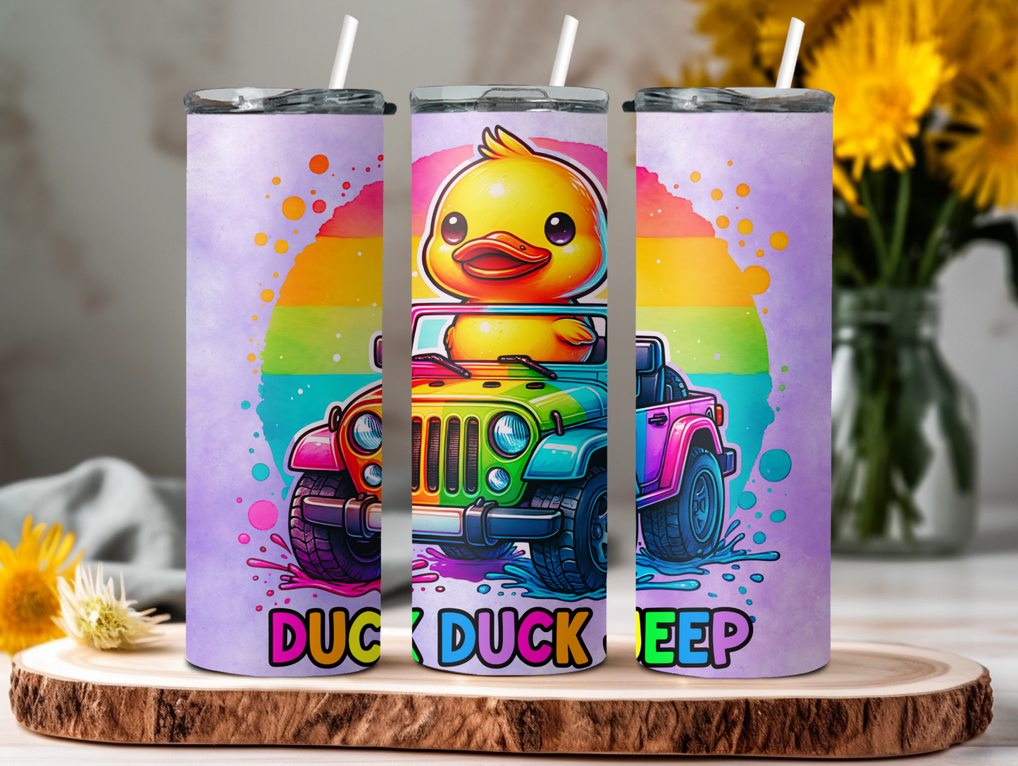 Duck & Jeep 20oz Tumbler