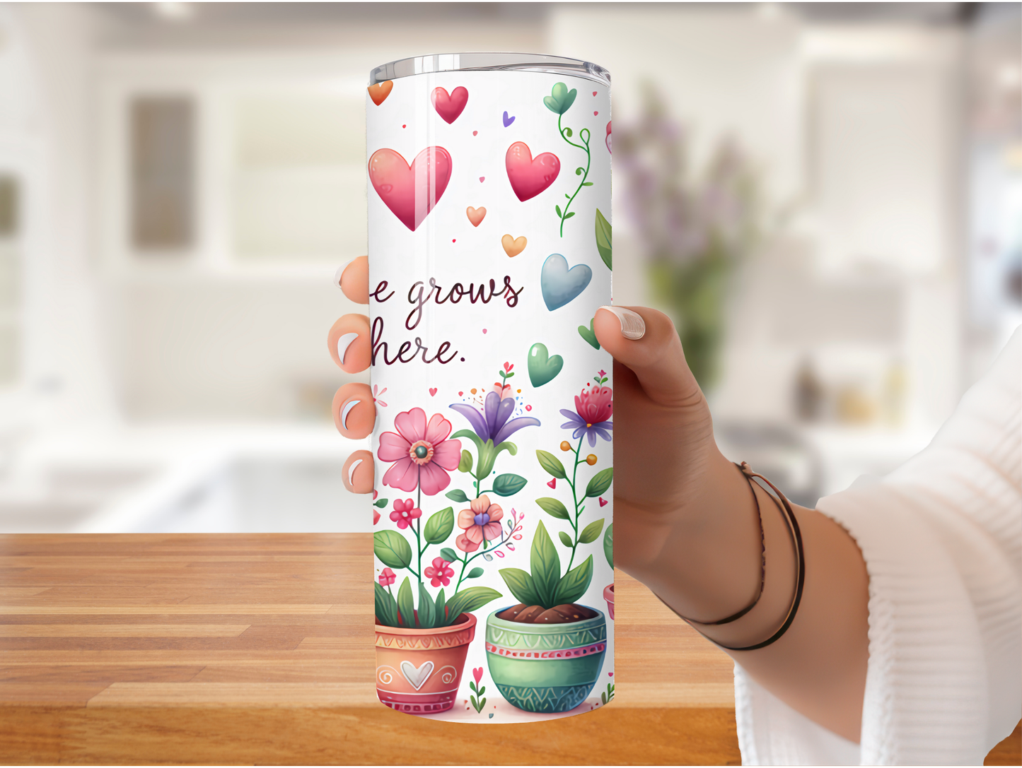 Love Grows Here 20oz Tumbler