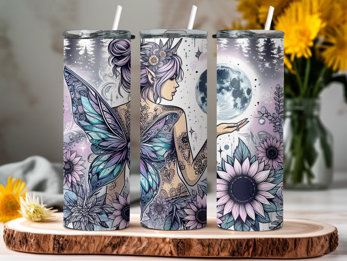 Tattooed Fairy 20oz Tumbler
