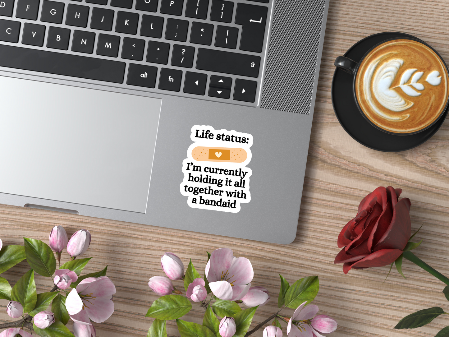 Life Status Sticker