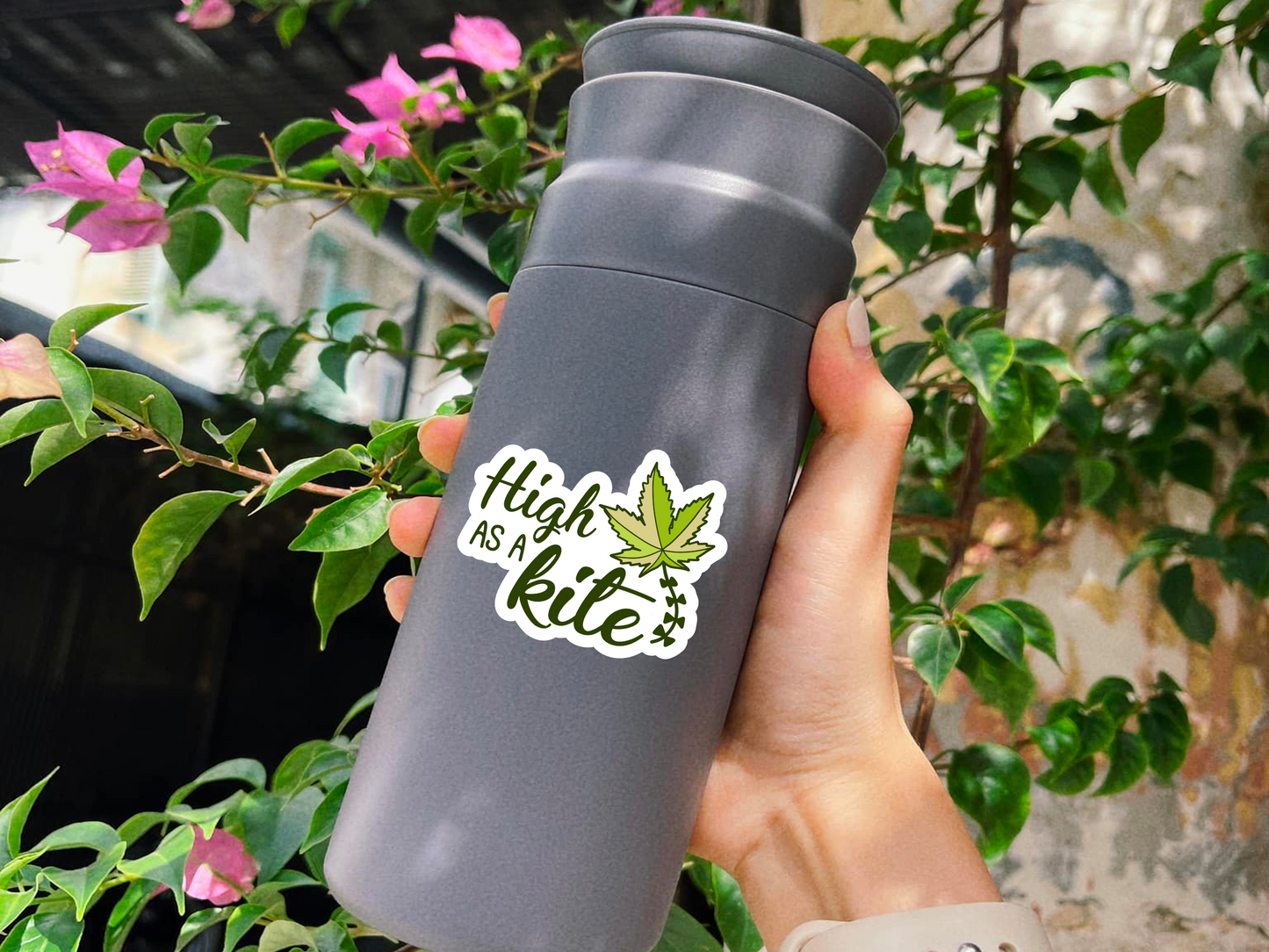 High As A Kite Sticker