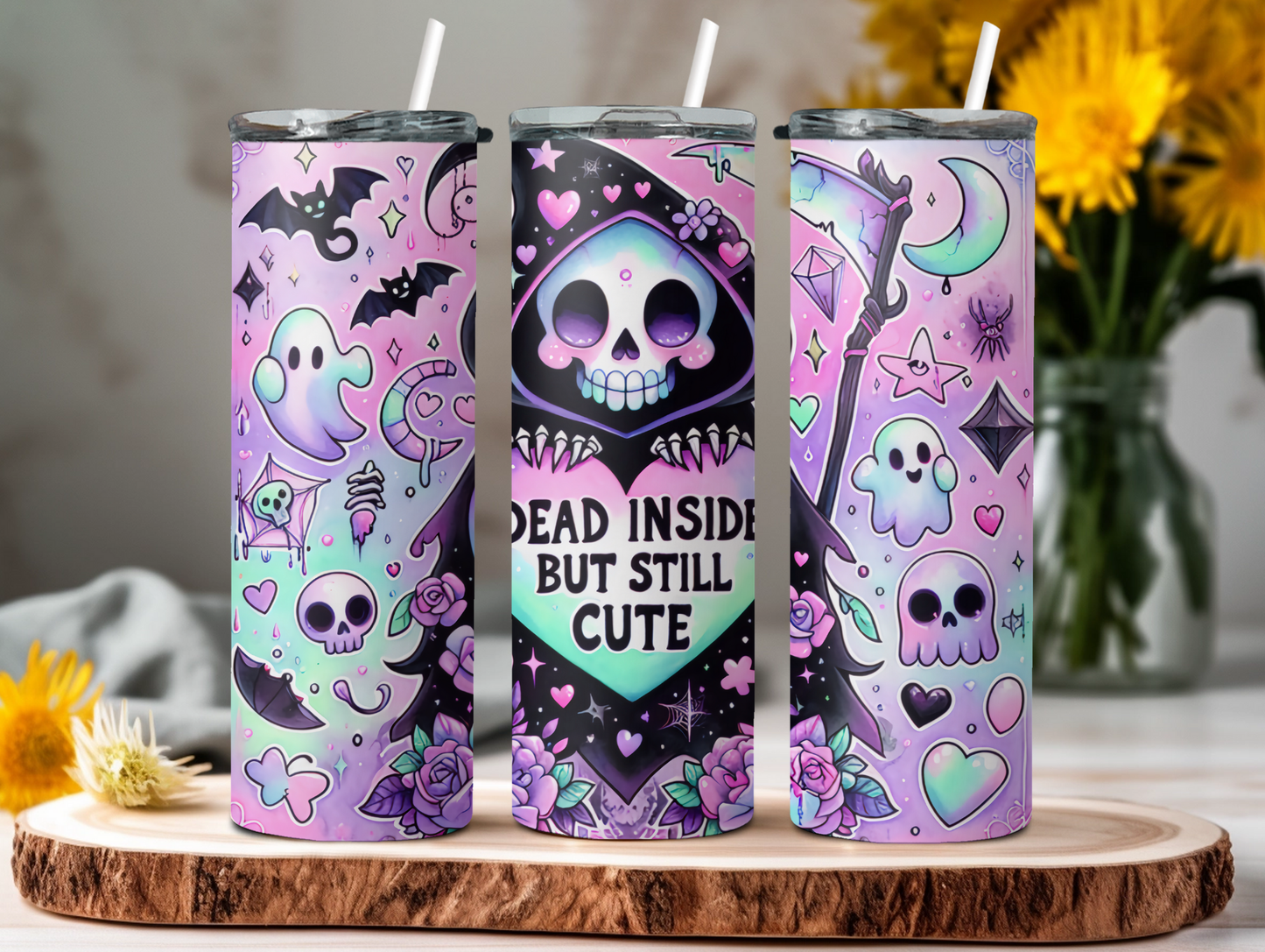 Dead Inside But Still Cute 20oz Tumbler