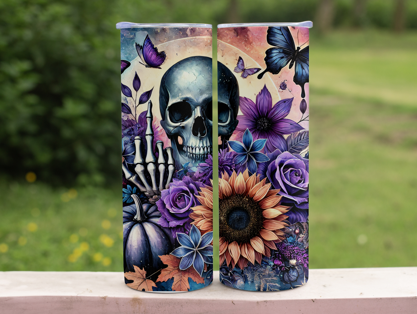 Fall Skeleton 20oz Tumbler