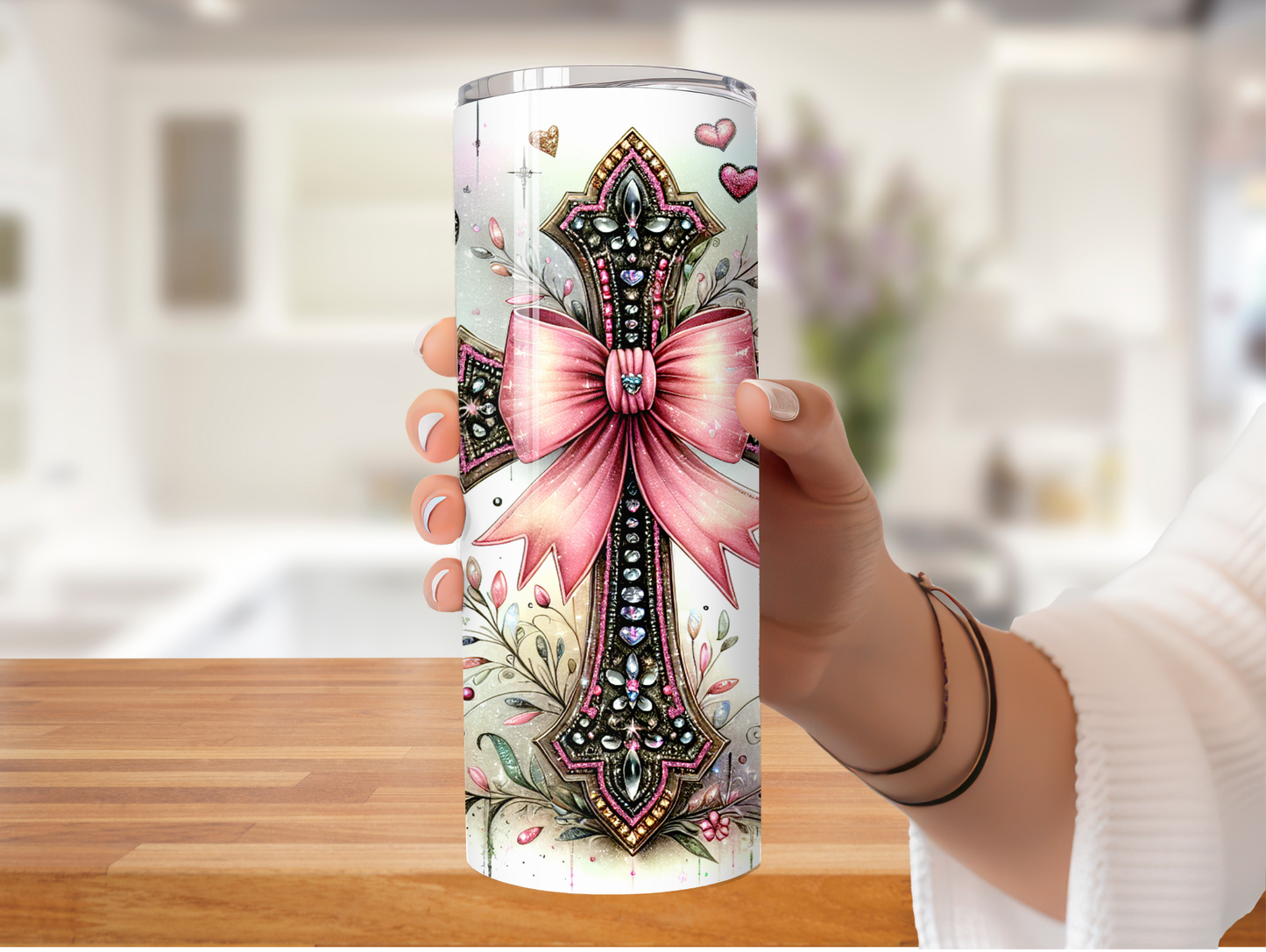 Just A Girl Who Loves Jesus 20oz Tumbler