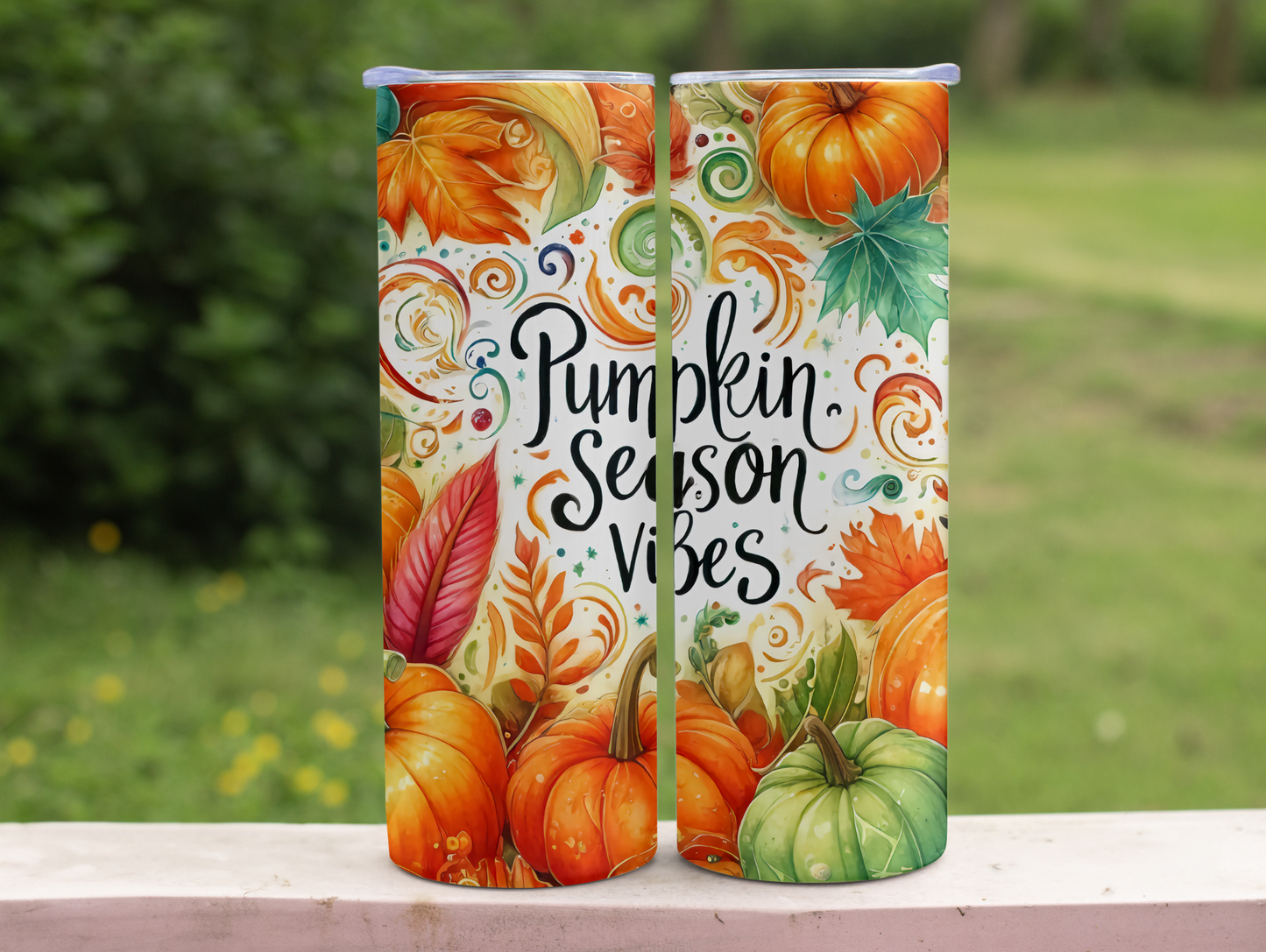 Pumpkin Season Vibes 20oz Tumbler