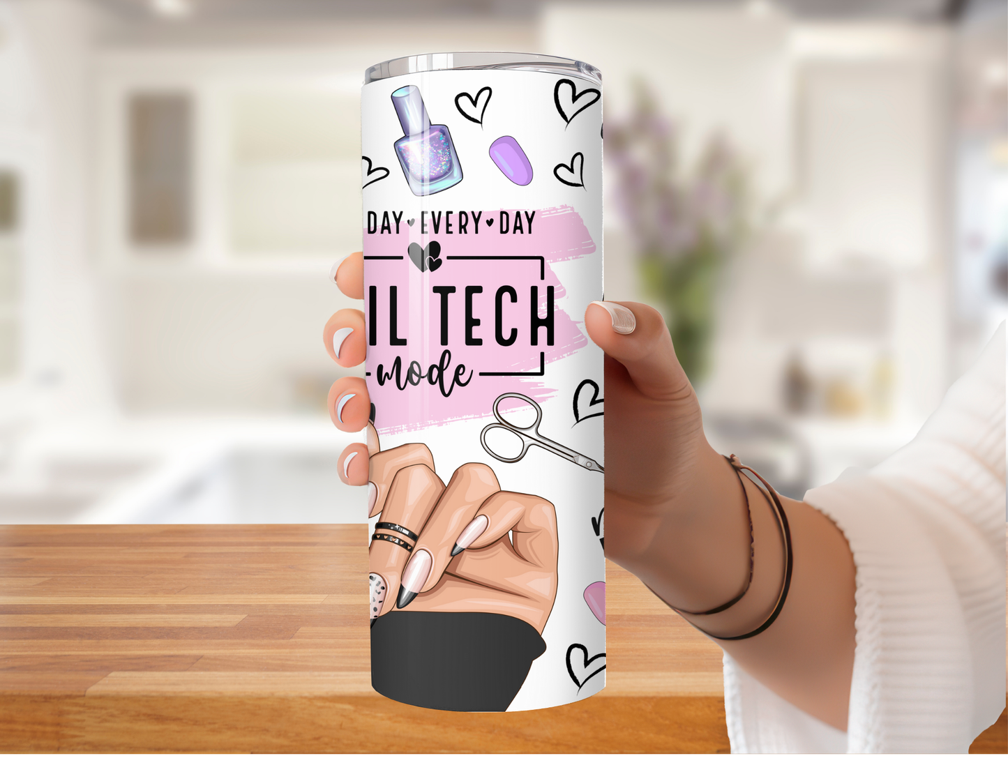 Nail Tech 20oz Tumbler