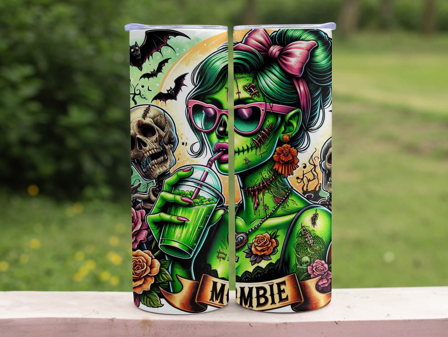 Halloween Mombie 20oz Tumbler