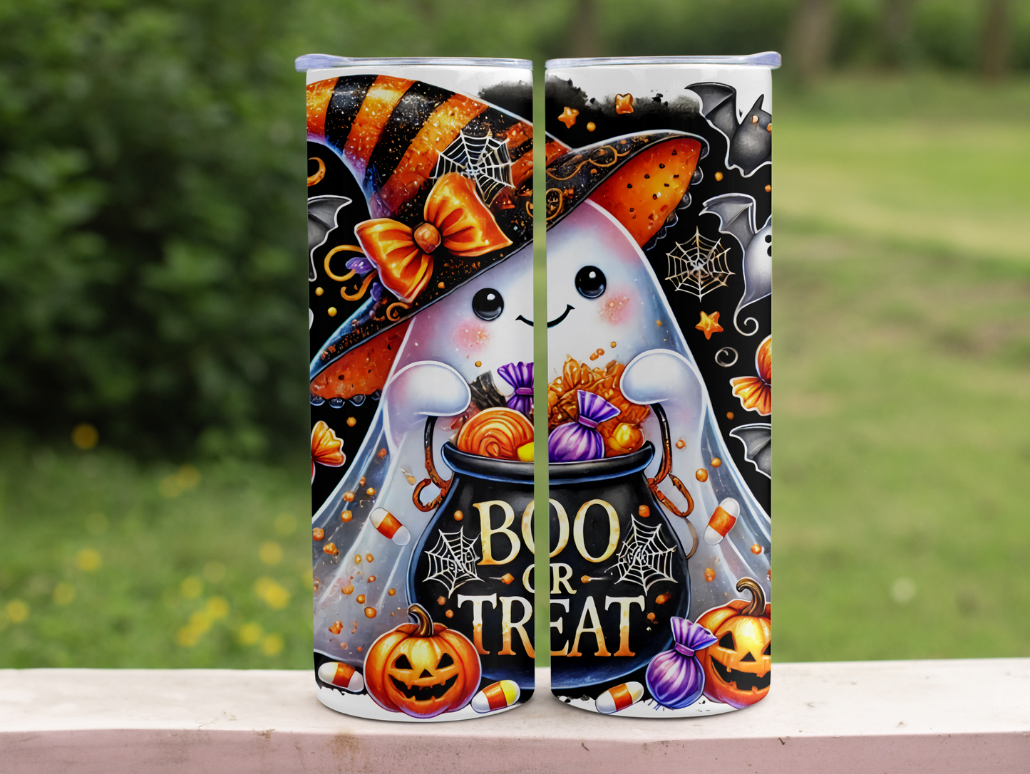 Boo Or Treat Ghost 20oz Tumbler