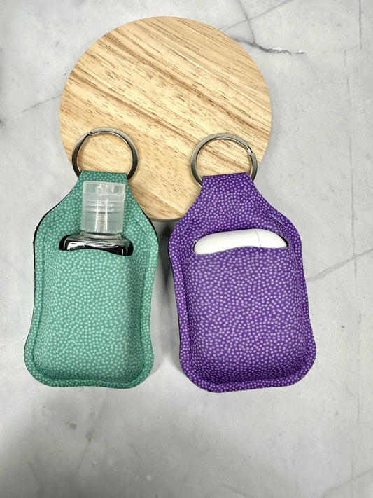 Hand Sanitizer/AirPod Holder Keychain_Dots