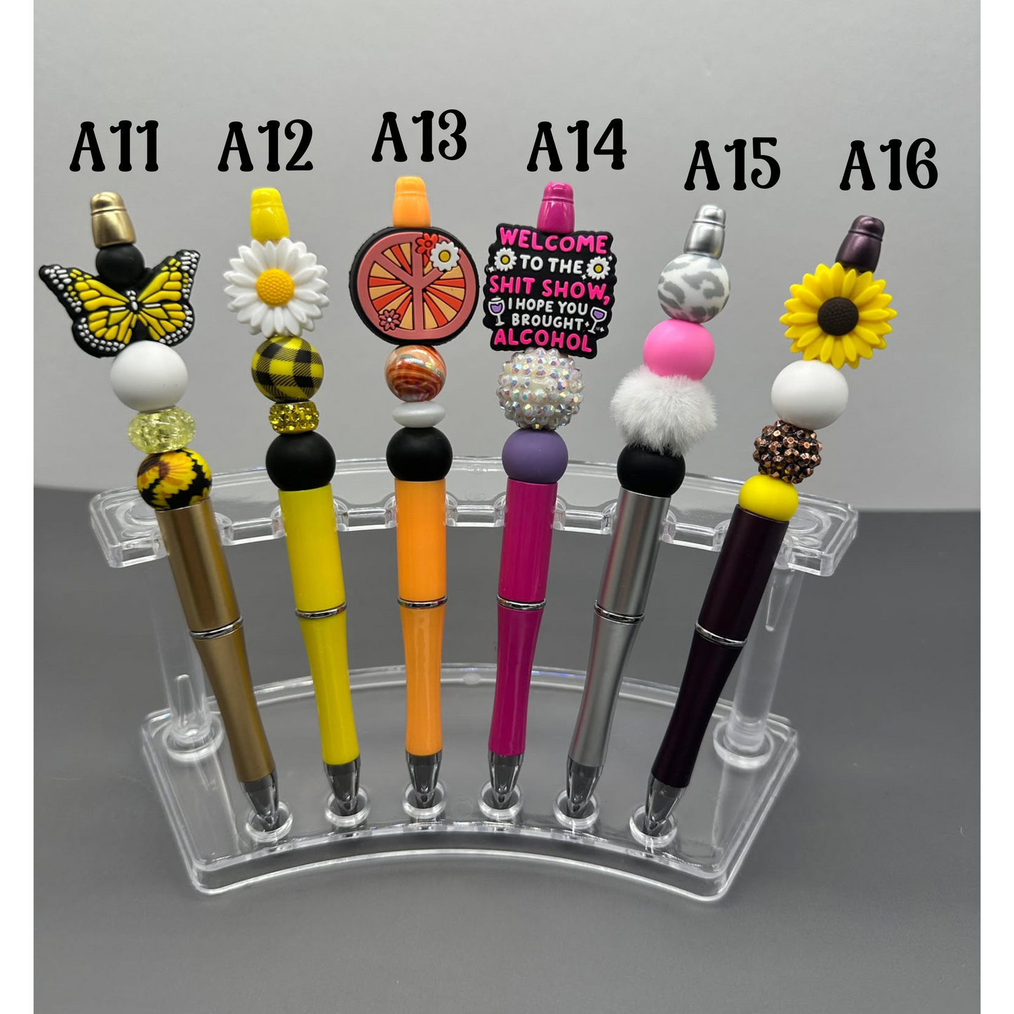 Beaded Pens W/Silicone Focal Beads_2