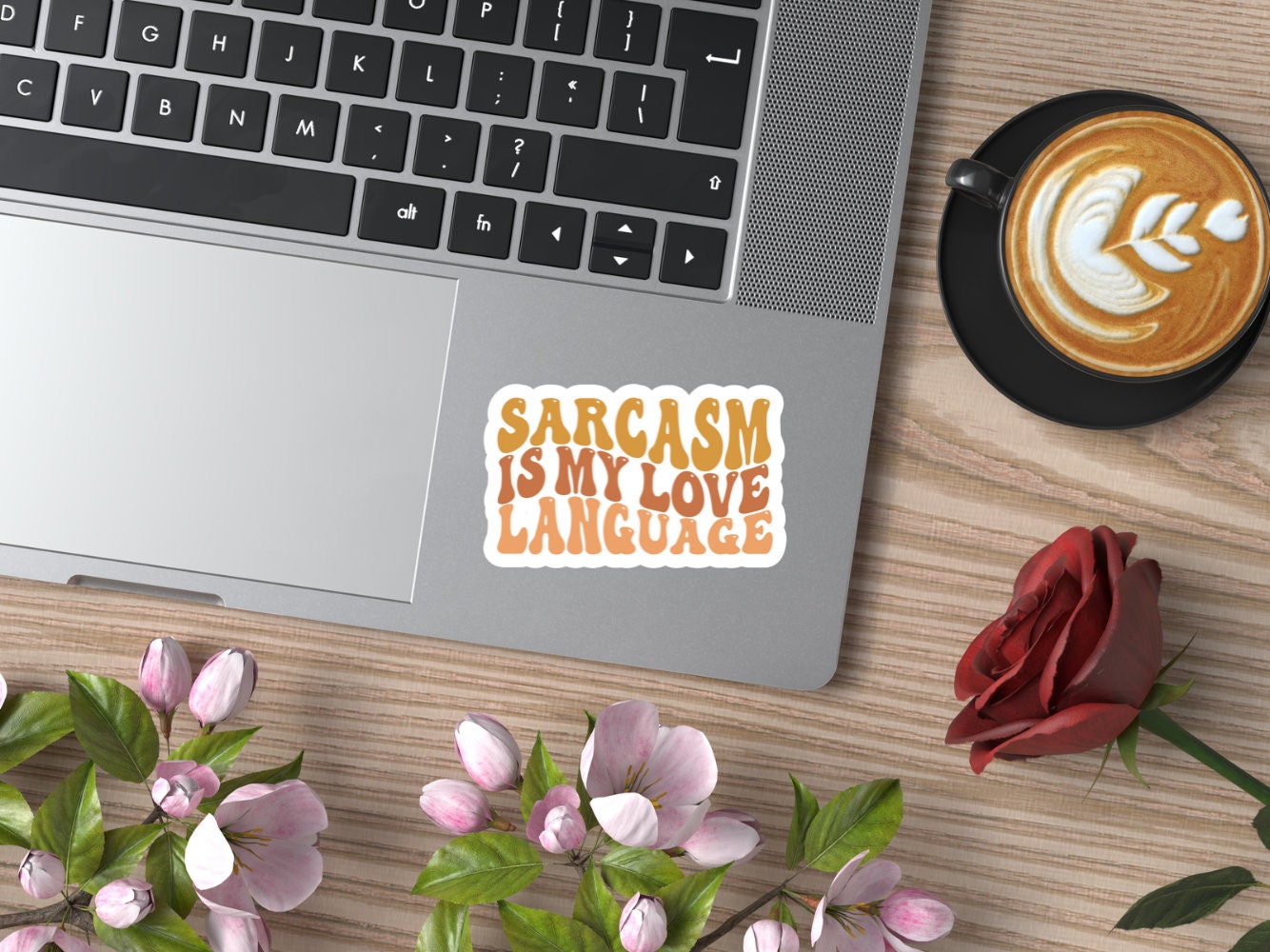 Sarcasm Is My Love Language Sticker