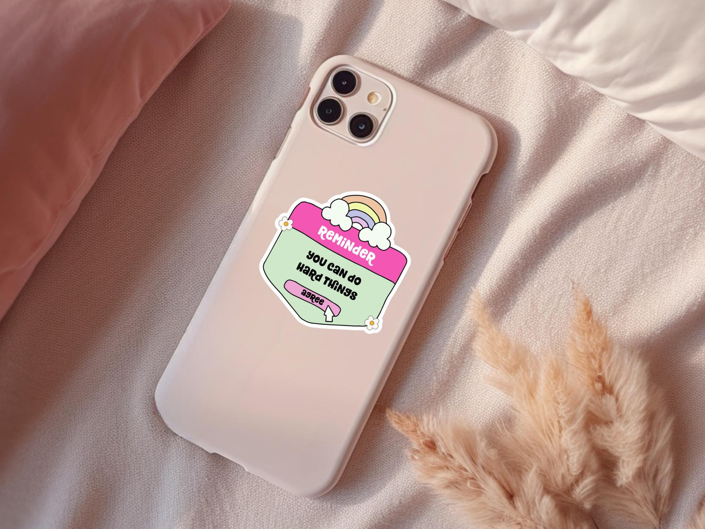 Reminder You Can Do Hard Things Sticker
