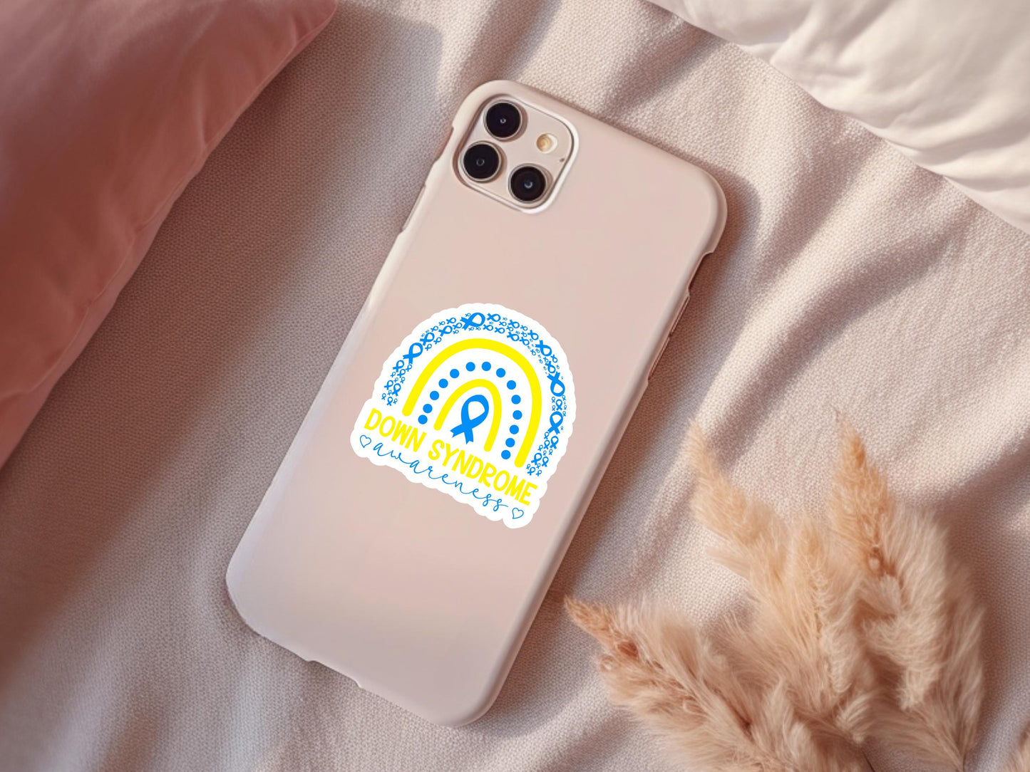 Down Syndrome Awareness Rainbow Sticker