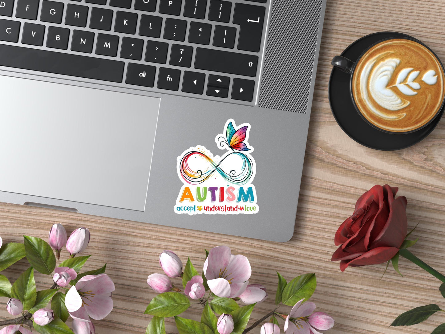 Autism Awareness Infinity Sticker