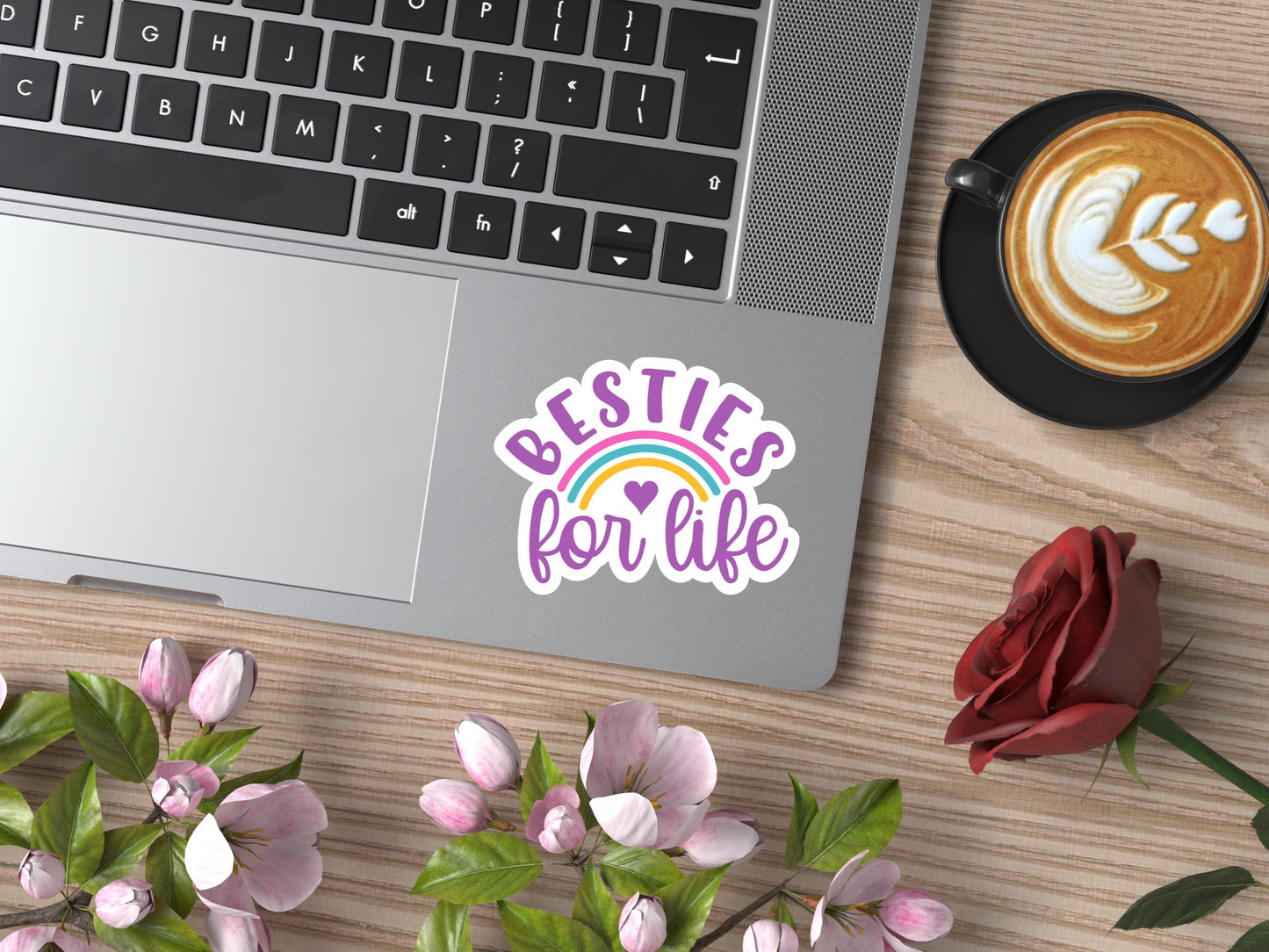 Besties For Life Sticker