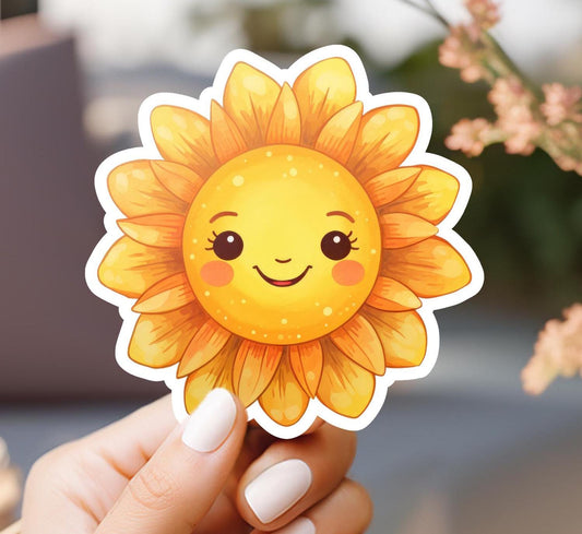 Smiley Sunshine Sticker