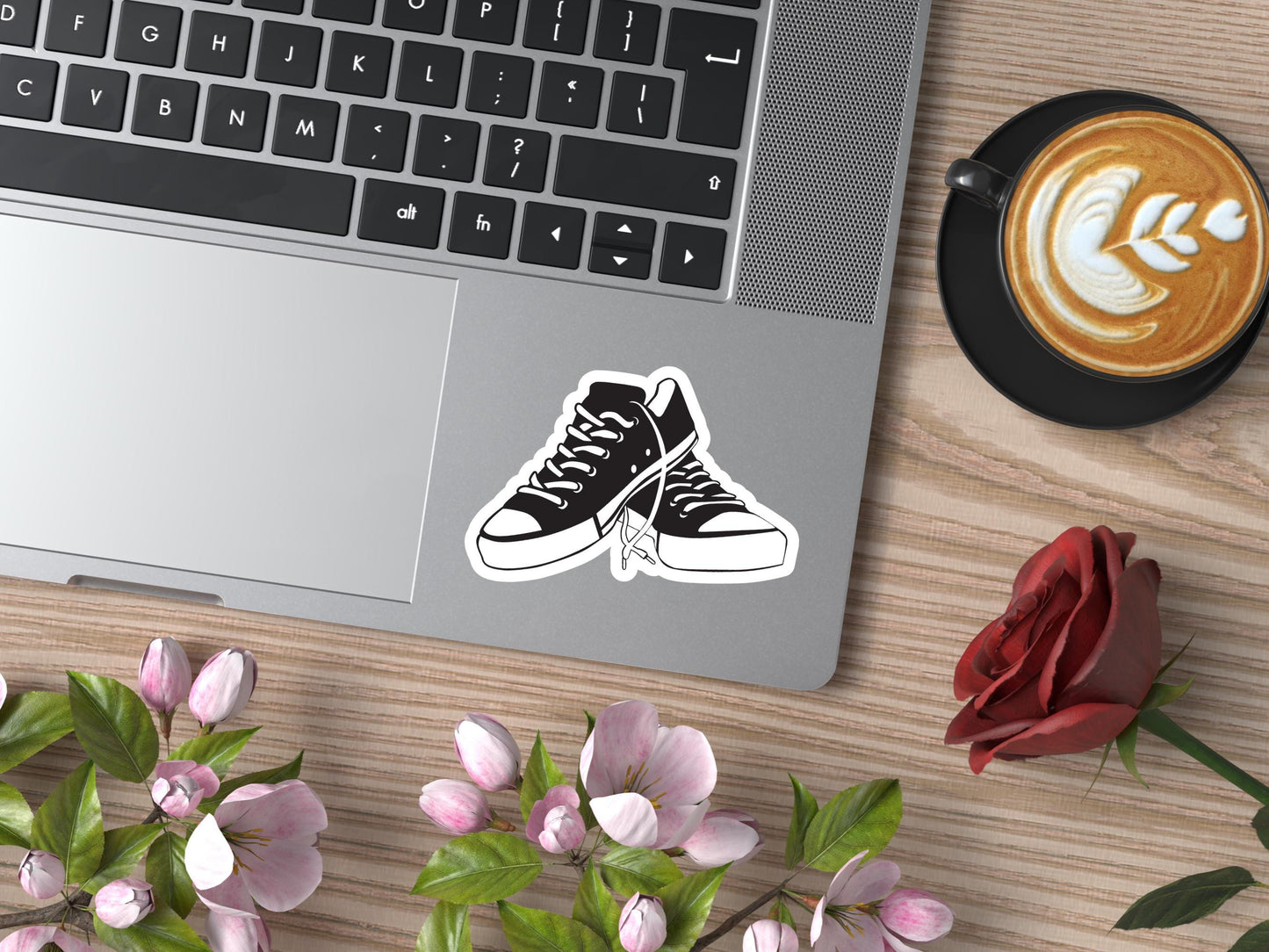 Black Sneakers Sticker