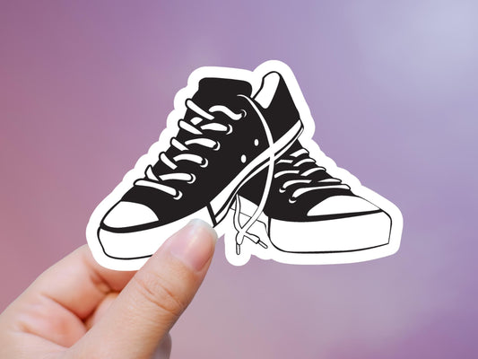 Black Sneakers Sticker