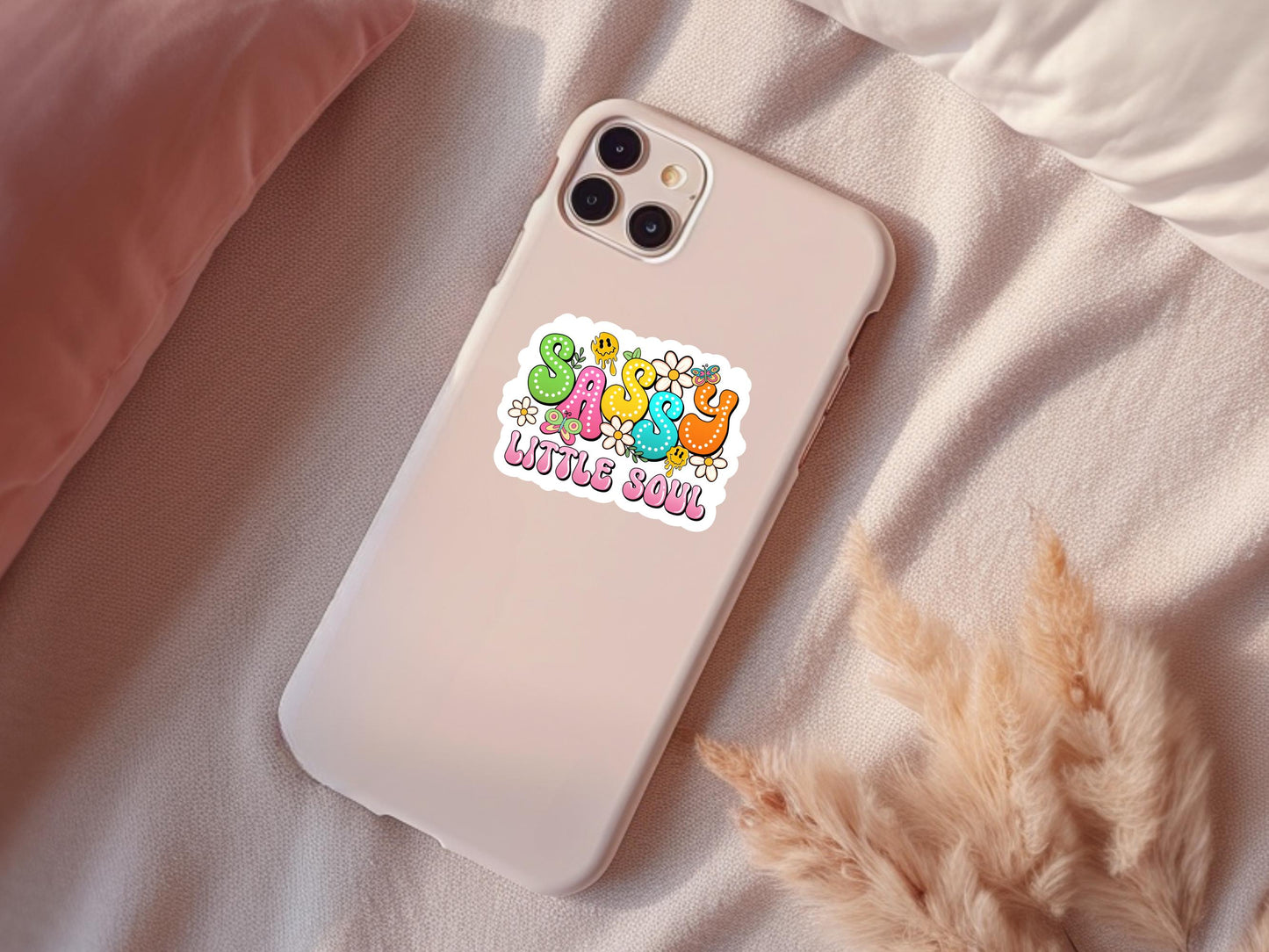 Sassy Little Soul Retro Sticker