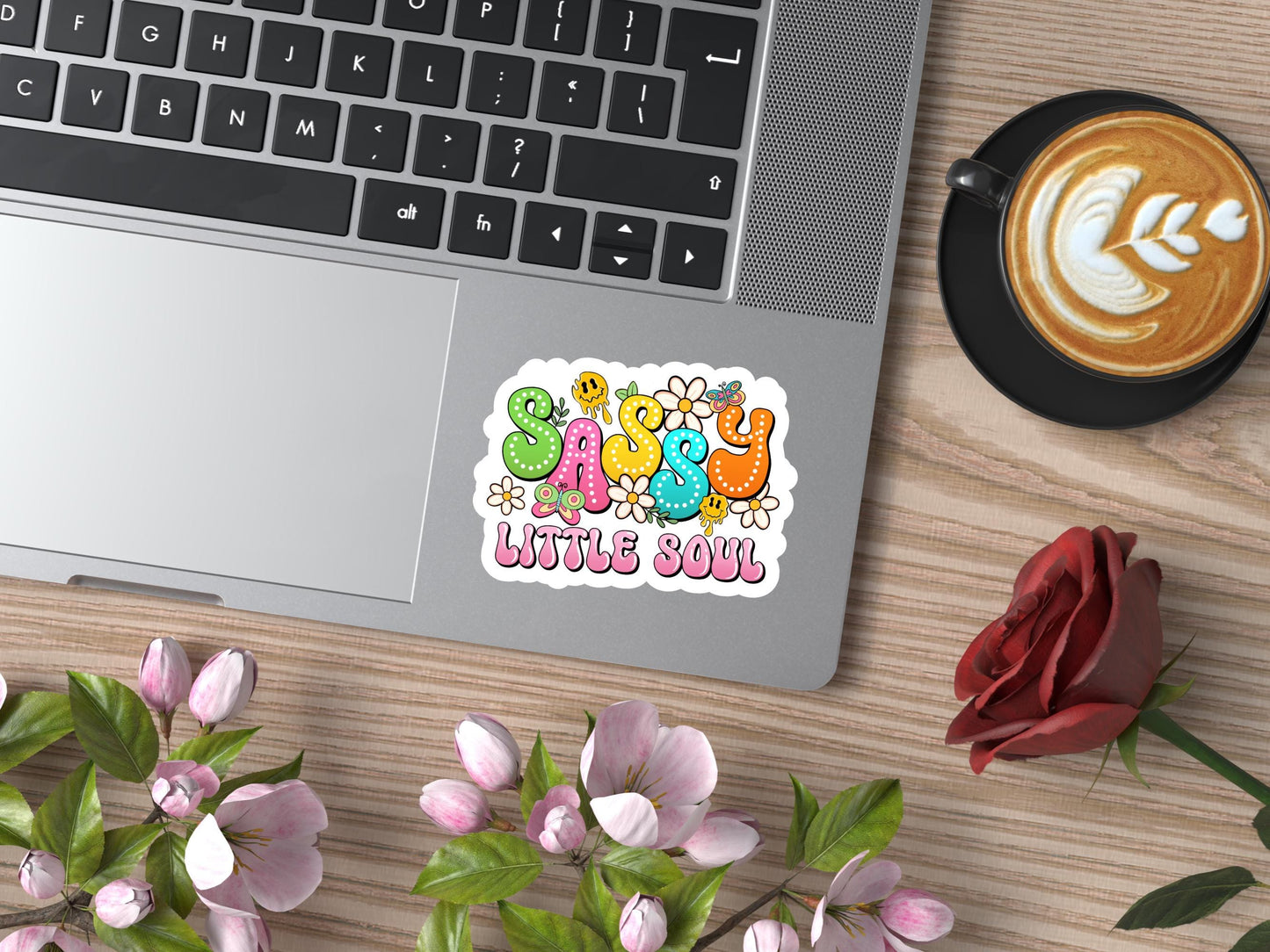 Sassy Little Soul Retro Sticker